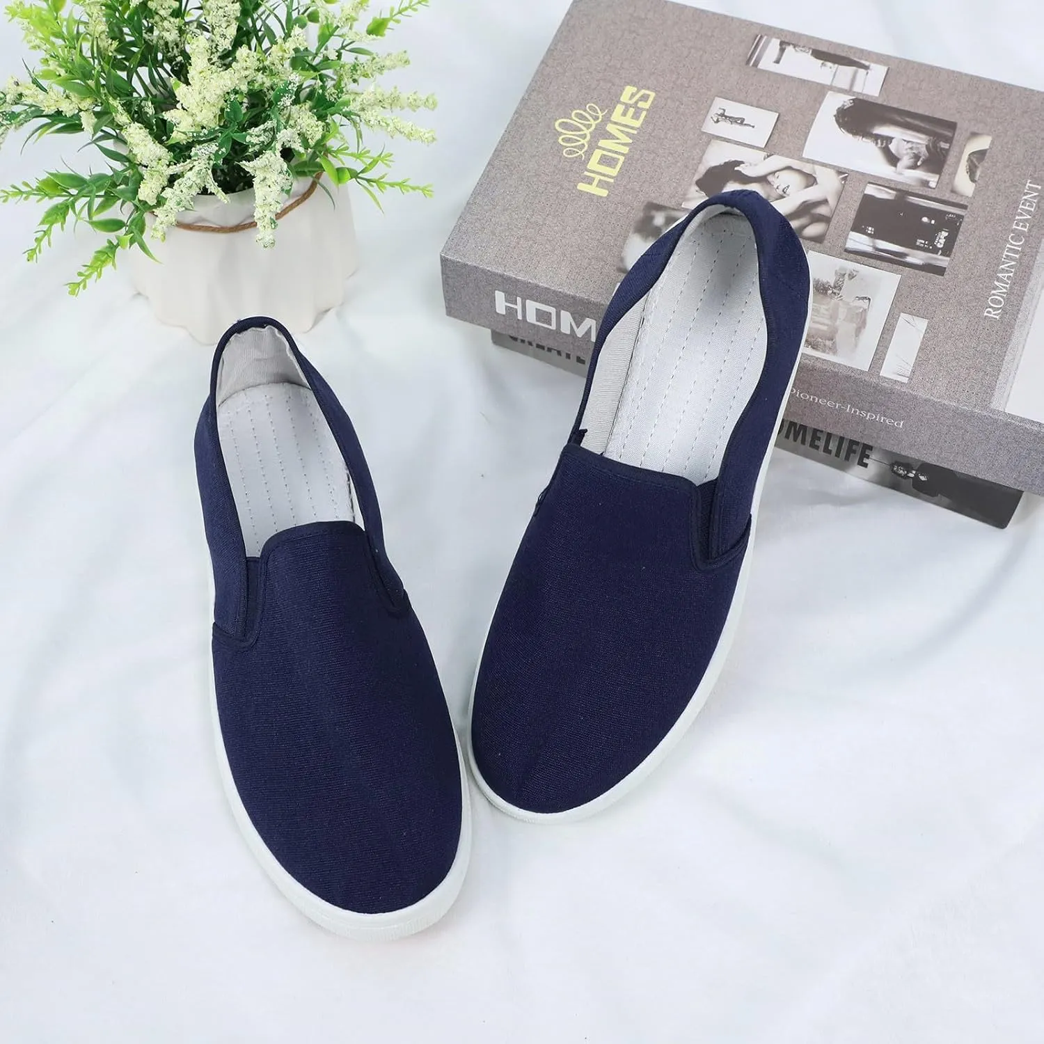 Barefoot Shoes Women Slip on Loafers for Women 2024 Comfortable Dressy Slip onLightweight Breathable Christmas Tennis Shoes for Men Running Shoes for Women
