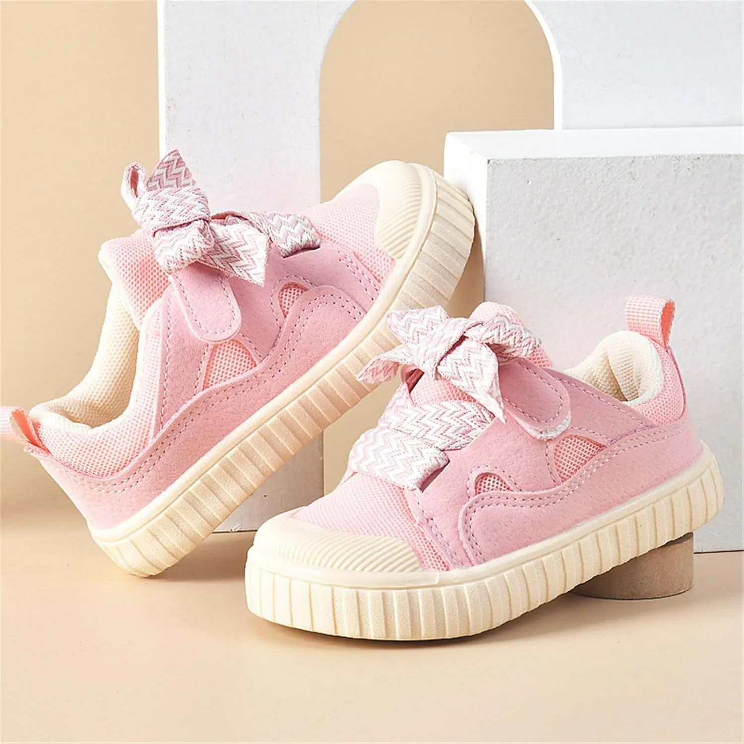 Boys 2024 New Tennis Shoes Big Kid Baby Sneakers Boys and Girls Spring and Autumn Colorful Design Soft Bottom Wide