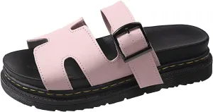 Chunky Platform Sandals for Women 2025 Comfort Wedge Wedges Heels Womens Slide on Open Toe Dress Summer Slippers Women's Orthotic Sandal Bohe Beach Slip On Cute Slides Casual Slingback Walking Shoes