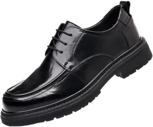 Classic Medallion Toe Oxford Shoes for Men Moisture-Wicking Lining Formal Celebrations Graduation Ceremonies Durable Sole