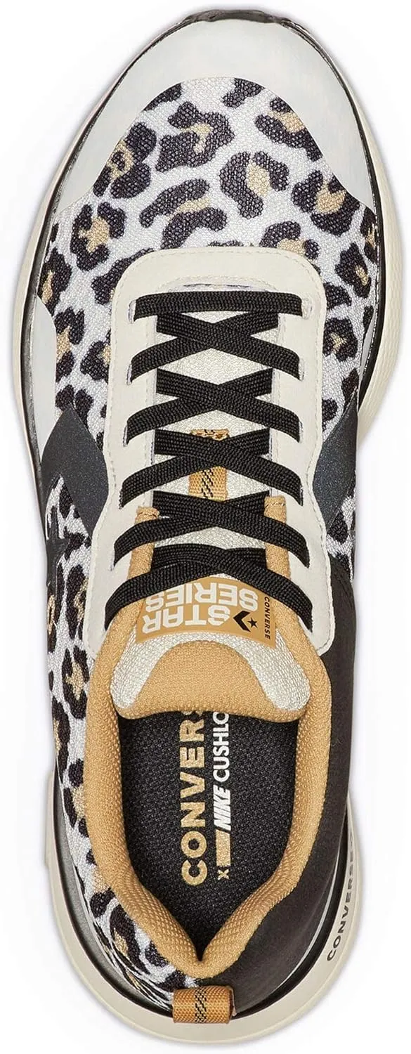 Converse Mens Star Series Running Oxford (Almost Black/Bold Mandarin