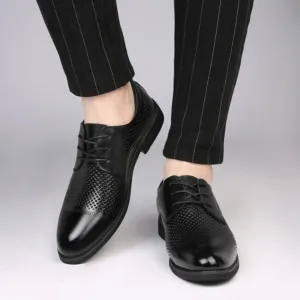 Formal Dress Oxfords Men's Invisible Height Increasing Elevator Shoes Mens Hollow Lace-up Leather Dress Shoes Men Breathable Prom Wedding Heels Oxfords Patent Leather
