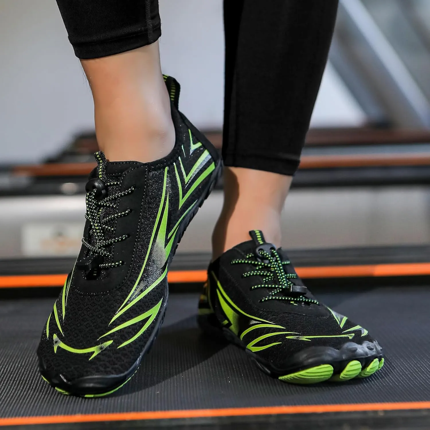 Hike Barefoot Footwear for Women Men Lightweight Non-Slip Hiking Athletic Footwear,Quick-Dry&Wide Toe Box Breathable Trail Shoes,Summer Comfortable Grounded Shoes with Adjustable Shoelaces