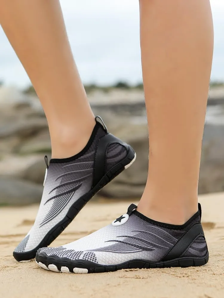 Hike Barefoot Shoes for Women Breathable Non-Slip Athletic Footwear Quick Dry Comfortable Wide Toe Grounding Shoes Lightweight Beach Pool Aqua Swim Surf Diabetic Walking Shoe