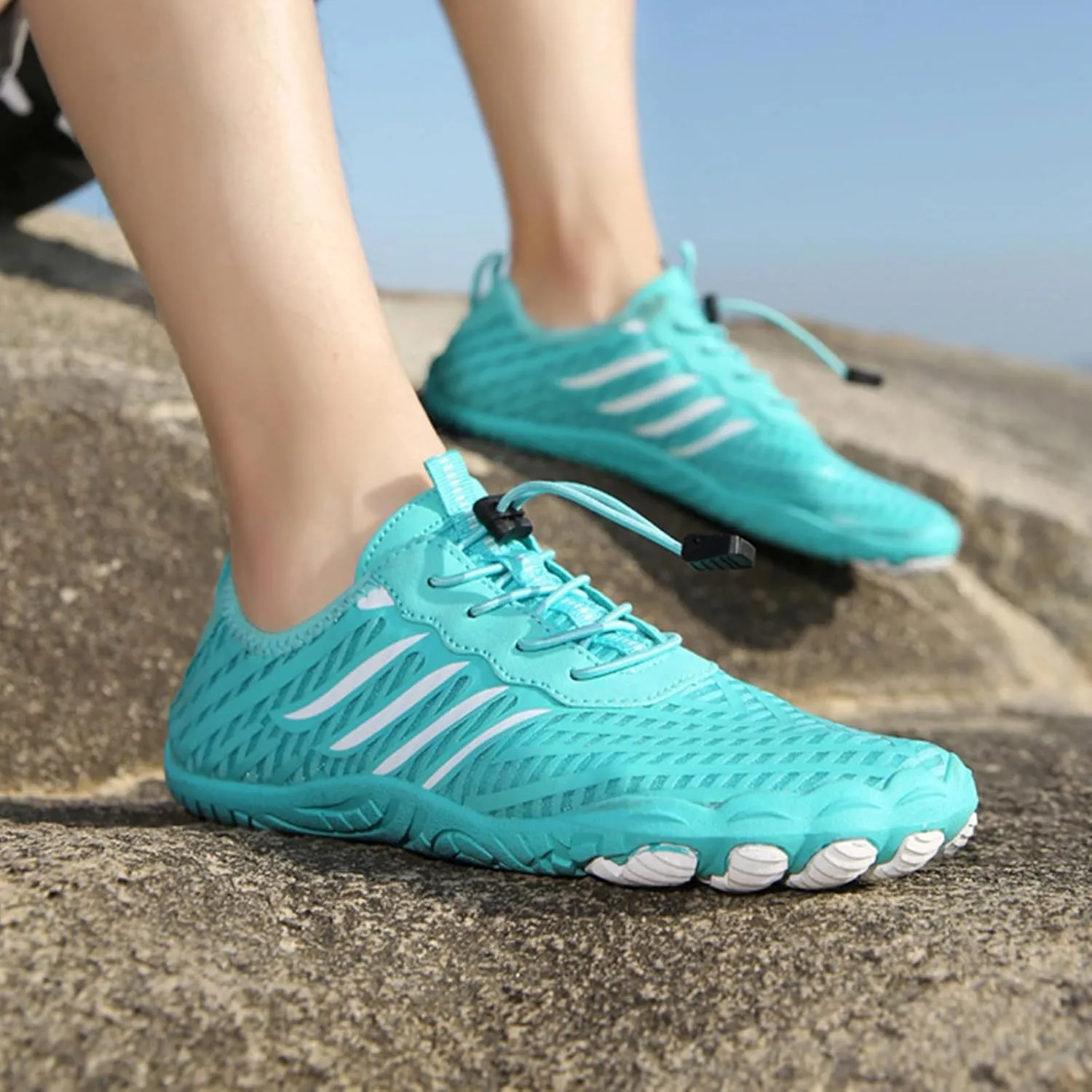 Hike Barefoot Shoes Women Men Non-Slip Breathable Walking Shoes Pro Barefoot Shoe Wide Toe Running Sneakers Minimalist Athletic Footwear, Walking, Running, Hiking and Daily Wear