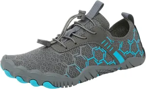 Hike Shoes Women Men Pro Barefoot Shoes with Wide Toe Box Healthy & Non-Slip Lightweight Breathable Sneakers Unisex Quick Dry Zero Drop Trail Running Shoe Sneakers