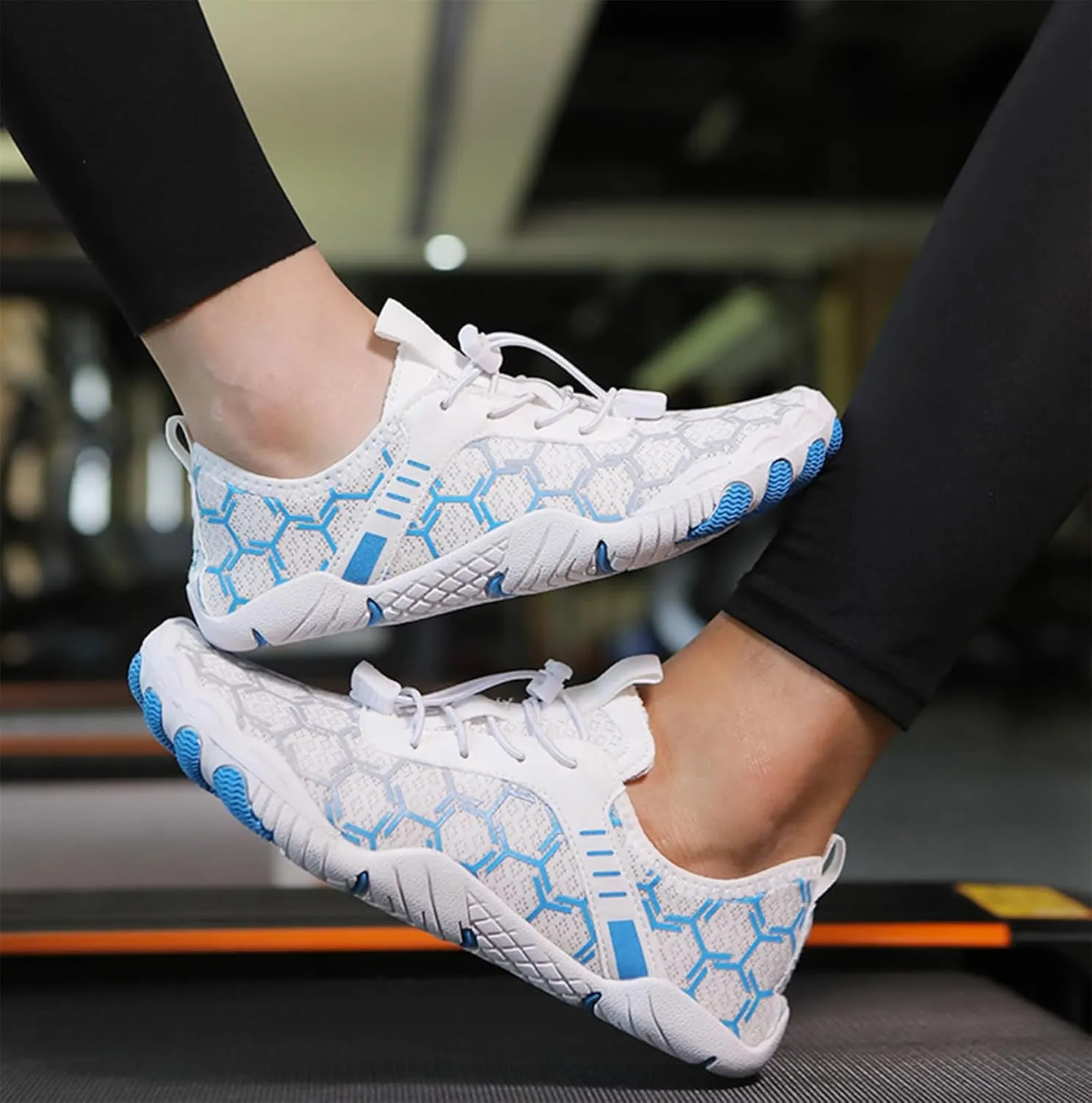 Hike Shoes Women Men Pro Barefoot Shoes with Wide Toe Box Healthy & Non-Slip Lightweight Breathable Sneakers Unisex Quick Dry Zero Drop Trail Running Shoe Sneakers