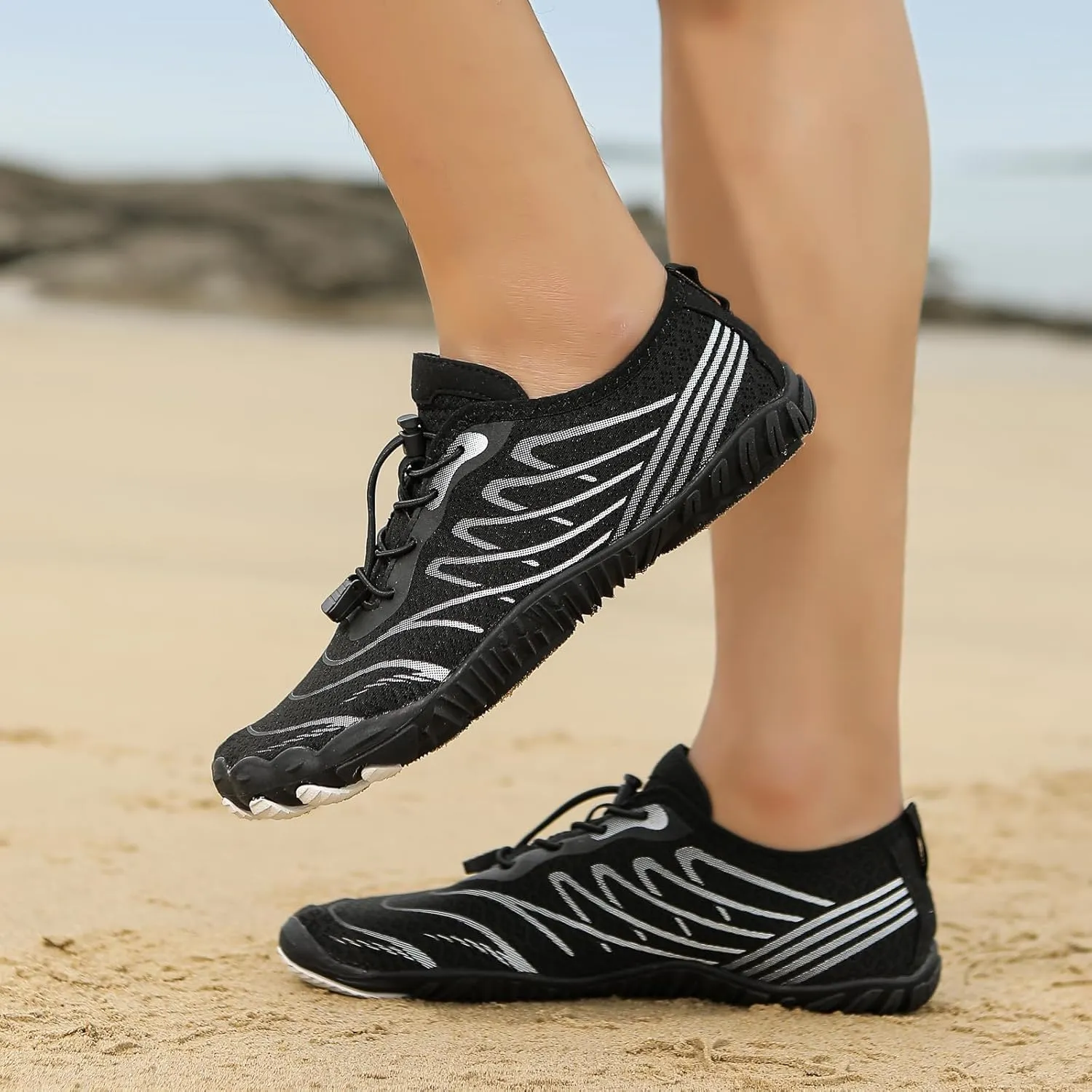 Hike Shoes Women Men Pro Barefoot Shoes with Wide Toe Box Waterproof Trail Running Healthy & Non-Slip Barefoot Shoe Breathable Hiking Walking Shoe Sneakers