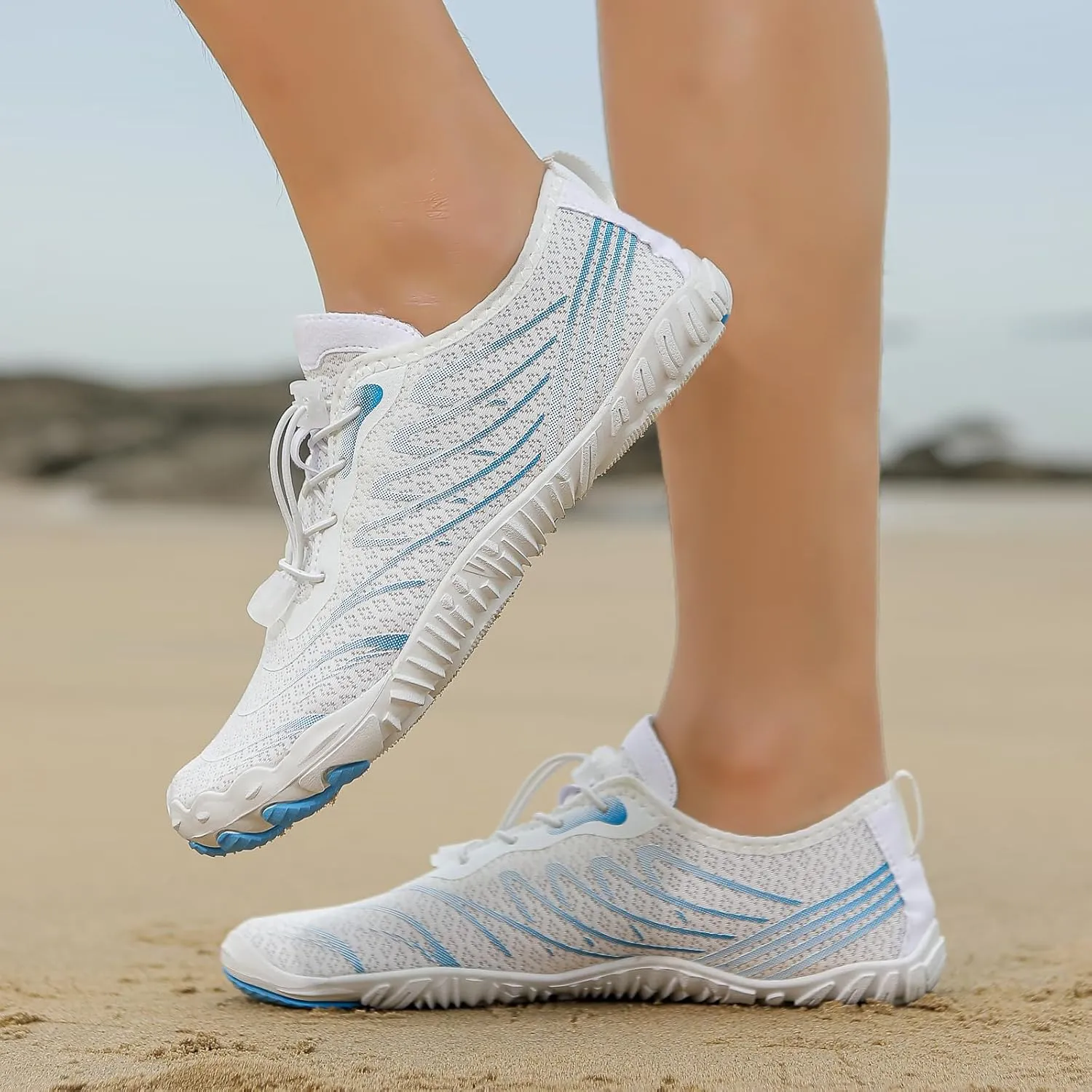 Hike Shoes Women Men Pro Barefoot Shoes with Wide Toe Box Waterproof Trail Running Healthy & Non-Slip Barefoot Shoe Breathable Hiking Walking Shoe Sneakers