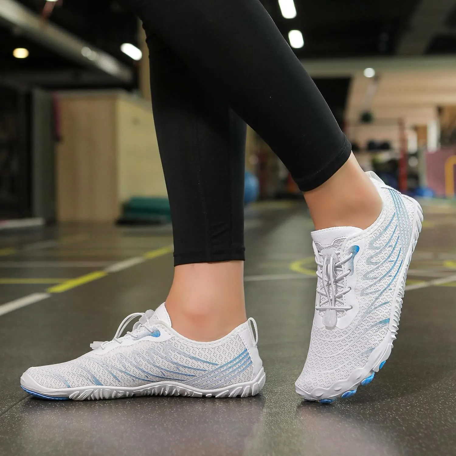 Hike Shoes Women Men Pro Barefoot Shoes with Wide Toe Box Waterproof Trail Running Healthy & Non-Slip Barefoot Shoe Breathable Hiking Walking Shoe Sneakers