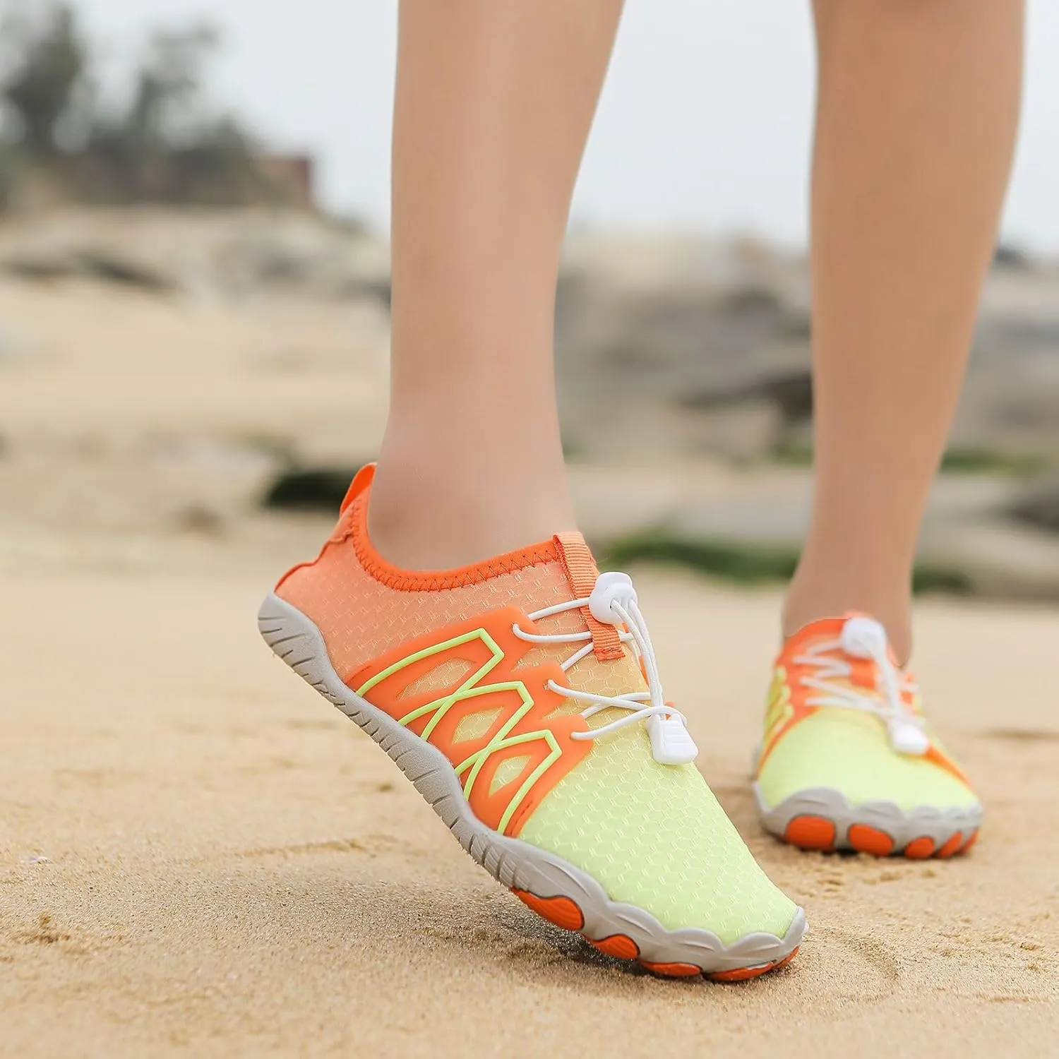 Hiking Footwear Barefoot Womens Mens, Grounded Barefoot Shoes, Hike Barefoot Shoes, Pro Barefoot Shoes with Wide Toe Box, Healthy & Non-Slip Barefoot Shoes, Quick Dry Zero Drop Trail Running Shoes