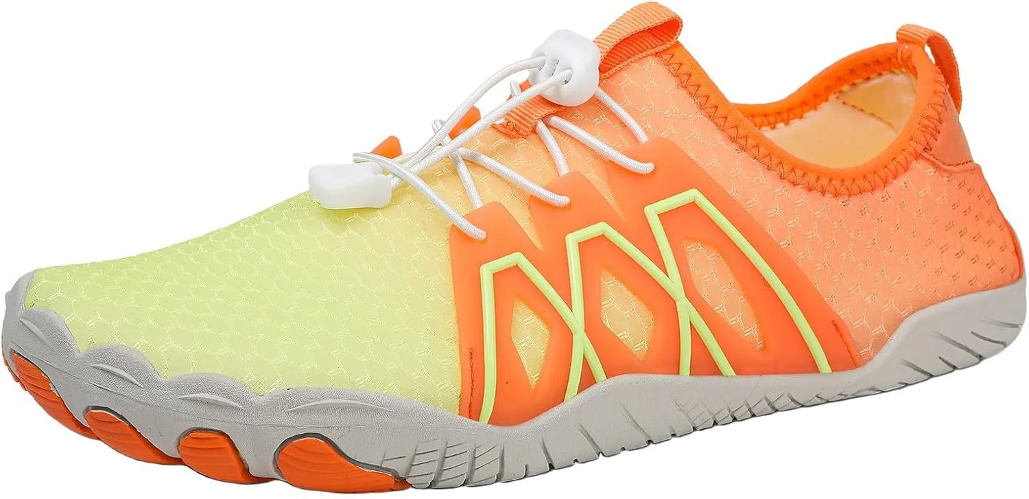 Hiking Footwear Barefoot Womens Mens, Grounded Barefoot Shoes, Hike Barefoot Shoes, Pro Barefoot Shoes with Wide Toe Box, Healthy & Non-Slip Barefoot Shoes, Quick Dry Zero Drop Trail Running Shoes
