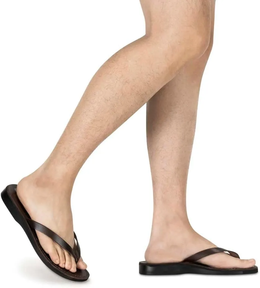 Jaffa - Leather Flip Flop Sandal - Mens Sandals