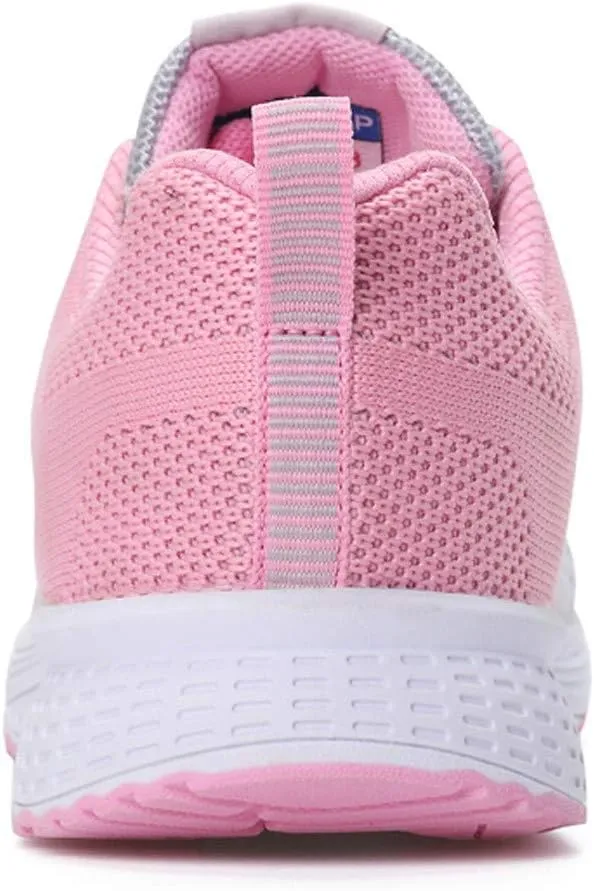 Ladies Mesh Breathable Non Slip Casual Walking Shoes Comfortable Lighweight Sneakers Low Top Slip on Soft Sole Outdoor Sports Shoes for Women