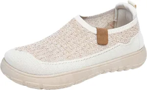 Mens Breathable Soft Sole Casual Sport Shoes Thick Sole Flat Comfortable Lighweight Sneakers Hands Free Comfy Outdoor Walking Shoes for Men