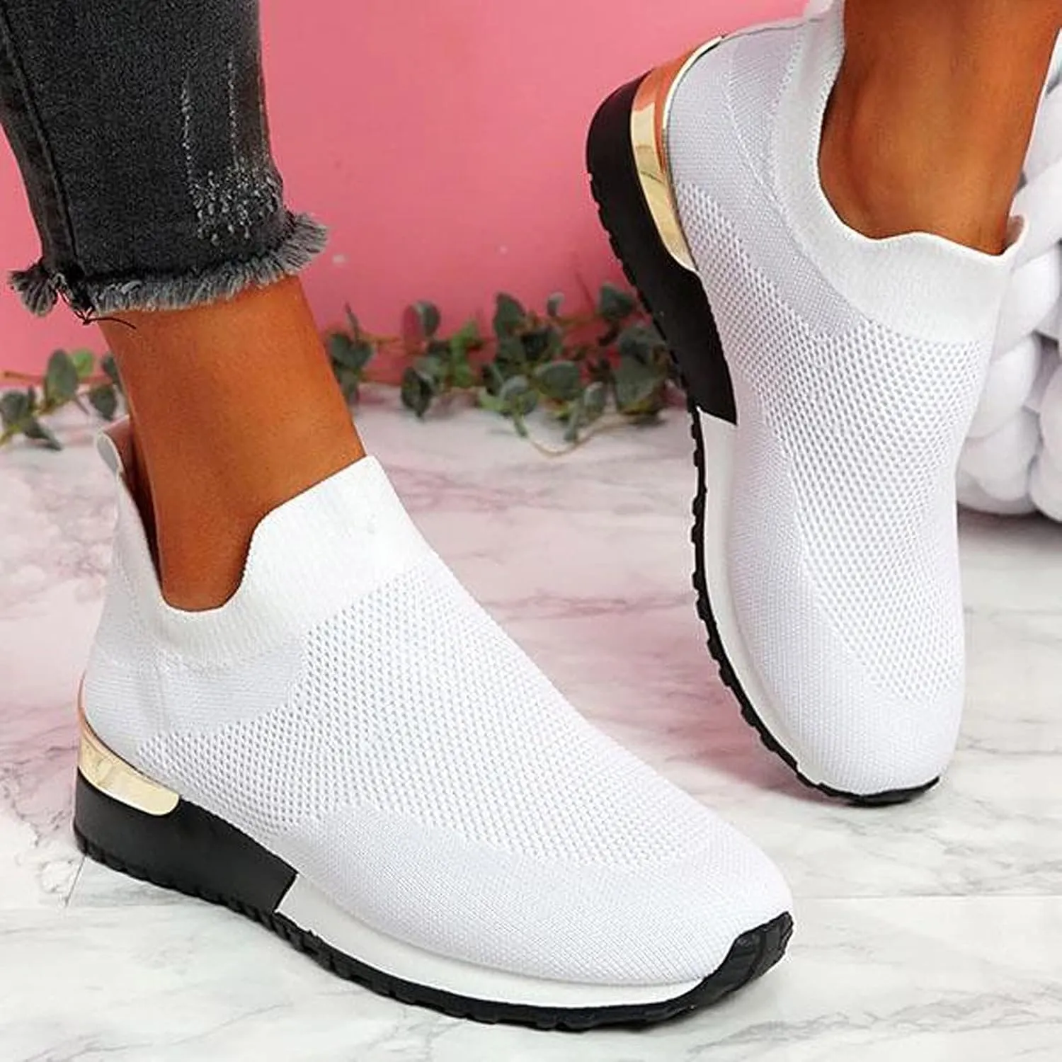 Men's Casual Dress Sneakers Womens Sneakers Wide Width Diabetic Shoes for Women Slip on Non Slip Low Top Casual Mens Loafers Dress Shoes Womens Sneakers