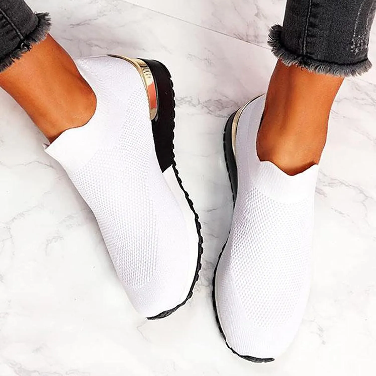 Men's Casual Dress Sneakers Womens Sneakers Wide Width Diabetic Shoes for Women Slip on Non Slip Low Top Casual Mens Loafers Dress Shoes Womens Sneakers