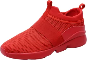 Men's Comfy Walking Shoes High Top Fashion Sneakers 2025 Closed Toe Flats Summer Solid Color Breathable Outdoor Comfortable Daily Casual Sneaker for Summer