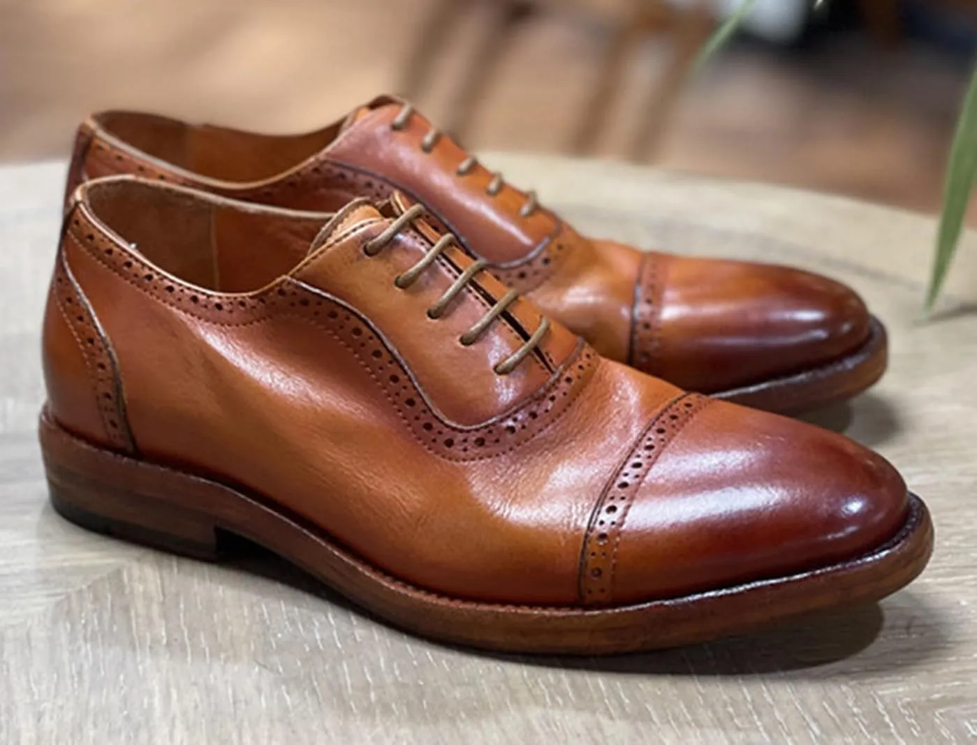 Mens Oxfords Dress Formal Shoes Genunie Leather Brogues Oxford Fashion Business Casual Leather Outsole Derby Modern Prom Wedding Suit Shoes Tuxedo Shoes for Men