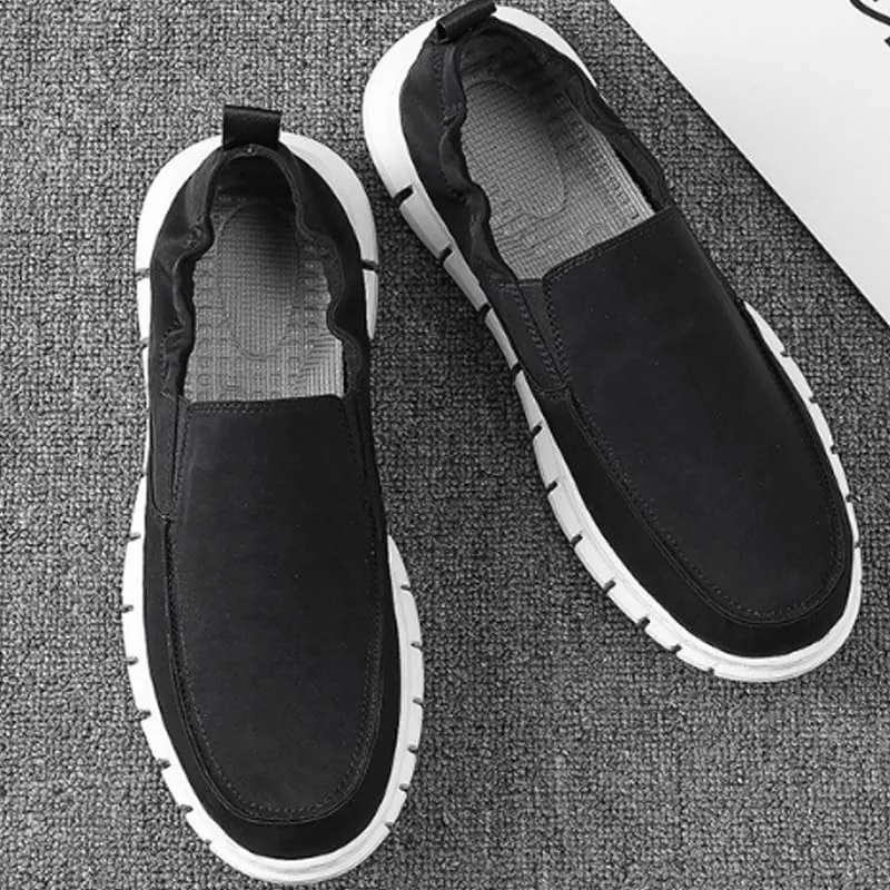 Mens Oxfords Shoes Slip On Classic Fashion Casual Business Shoes Casual Dress Lightweight Walking Shoes