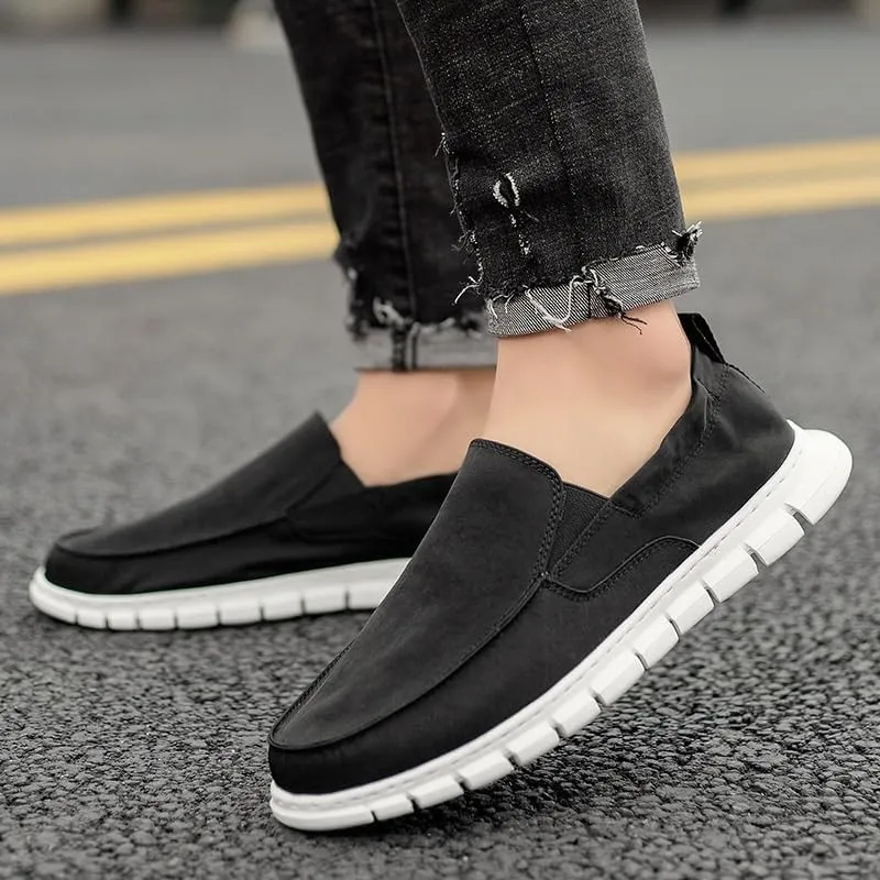 Mens Oxfords Shoes Slip On Classic Fashion Casual Business Shoes Casual Dress Lightweight Walking Shoes