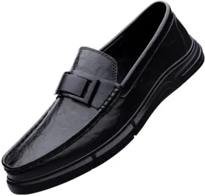 Men's Oxfords Slip On Derbys Classic Formal Business Dress Shoes Patent Leather Oxford Shoes Breathable Leather Wingtip Brogue Oxfords