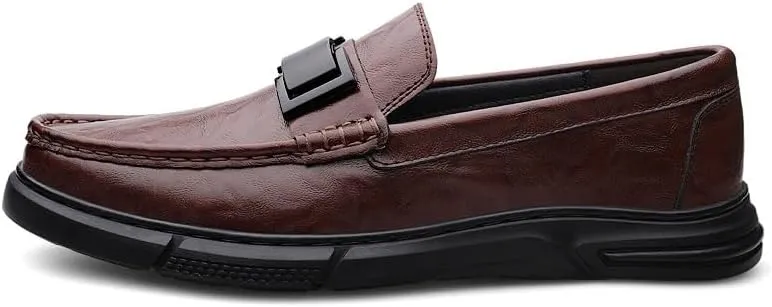 Men's Oxfords Slip On Derbys Classic Formal Business Dress Shoes Patent Leather Oxford Shoes Breathable Leather Wingtip Brogue Oxfords