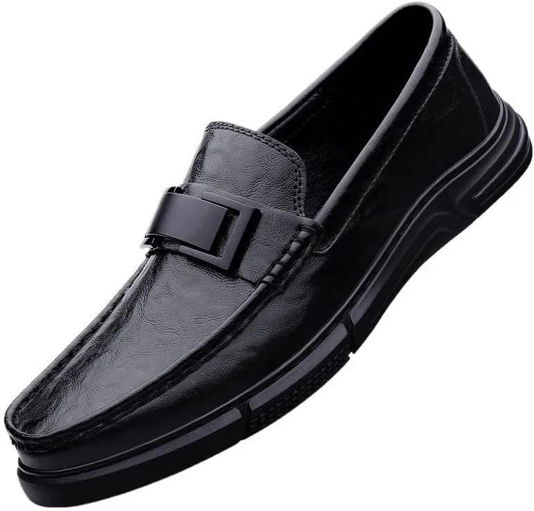 Men's Oxfords Slip On Derbys Classic Formal Business Dress Shoes Patent Leather Oxford Shoes Breathable Leather Wingtip Brogue Oxfords