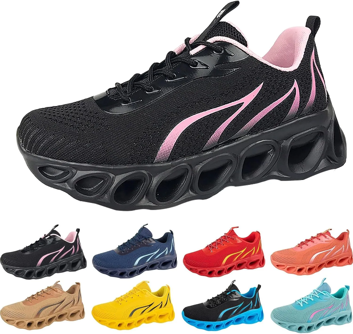 Mens Shoes Casual Womens Walking Sneakers Platform Loafers for Women Wide Comfy Casual Closed Back Christmas Canvas Shoes Women Comfort Cute Casual Slip On Lightweight