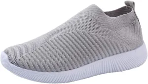 Mens Slip On Sneakers Beach Shoes Women Mens Casual Sneakers Lightweight Round Toe Slip On Casual Mens Loafers Dress Shoes White Platform Sneakers for Women