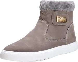 Men's Winter Boots High Top Men's Shoes Shoes Thickened Warm Snow Boots Snow Work Boots Men