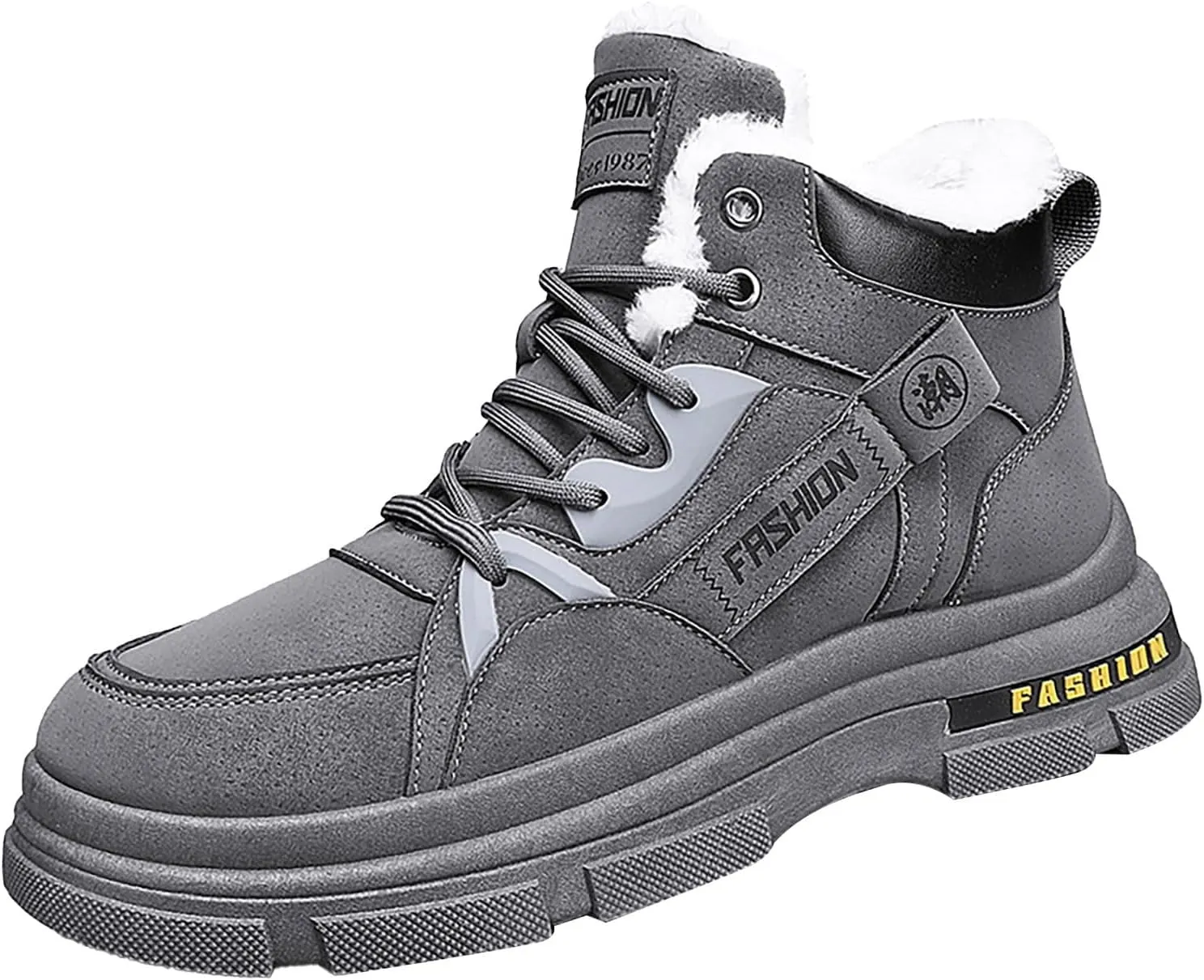 Mens Work Boots Soft Toe Hiking Sneakers Shoes with Hook Loop Women's Workout Shoes Non Slip Waterproof Outdoor Shoes Lightweight Hike Grounded Footwear