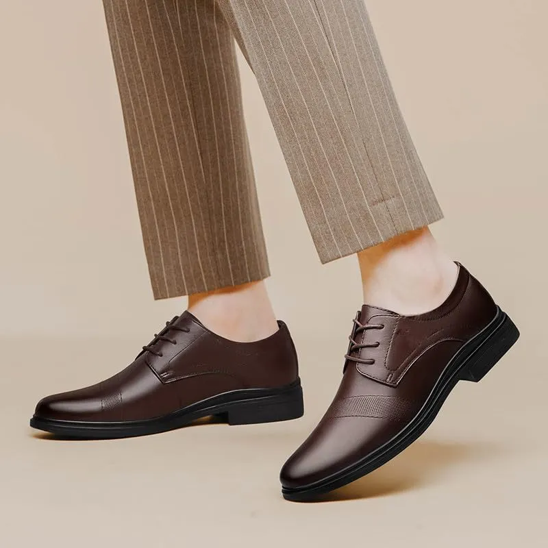 MWX Men's Dress Oxford Shoes Classic Wingtip Toe Formal Lace Up Shoes