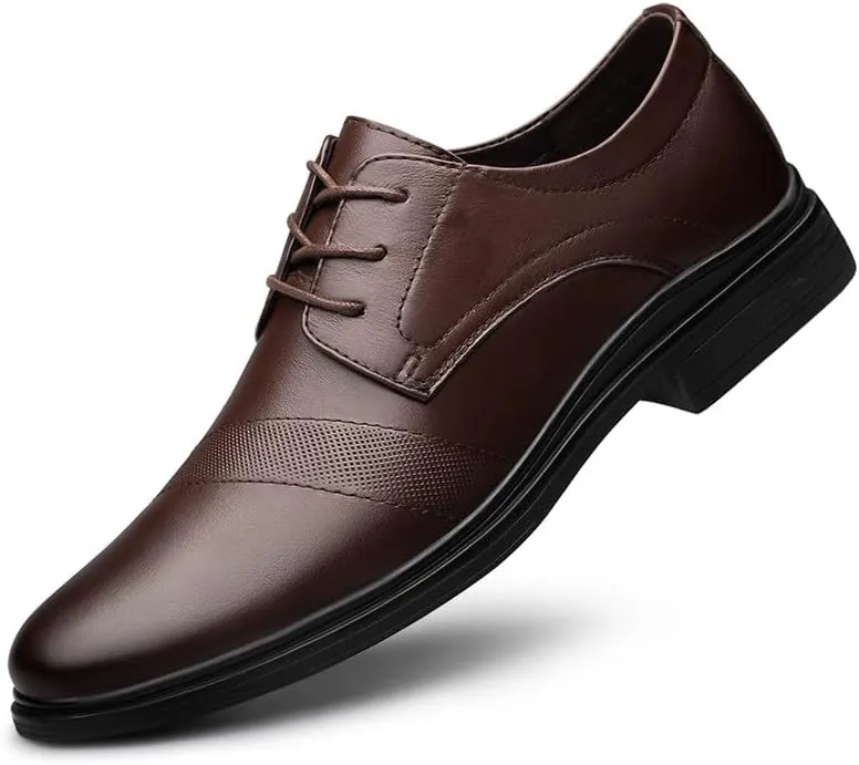 MWX Men's Dress Oxford Shoes Classic Wingtip Toe Formal Lace Up Shoes