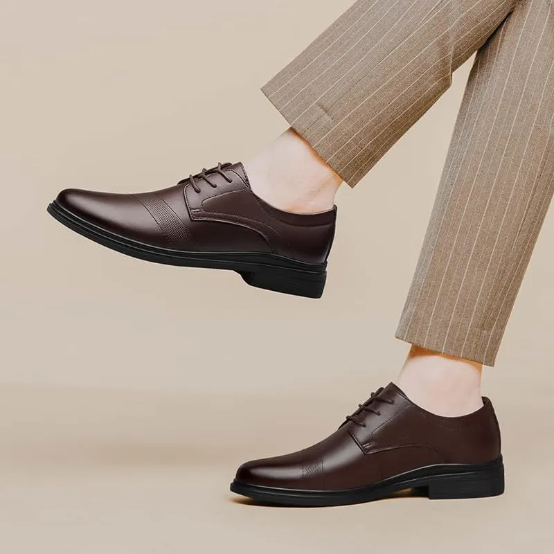 MWX Men's Dress Oxford Shoes Classic Wingtip Toe Formal Lace Up Shoes