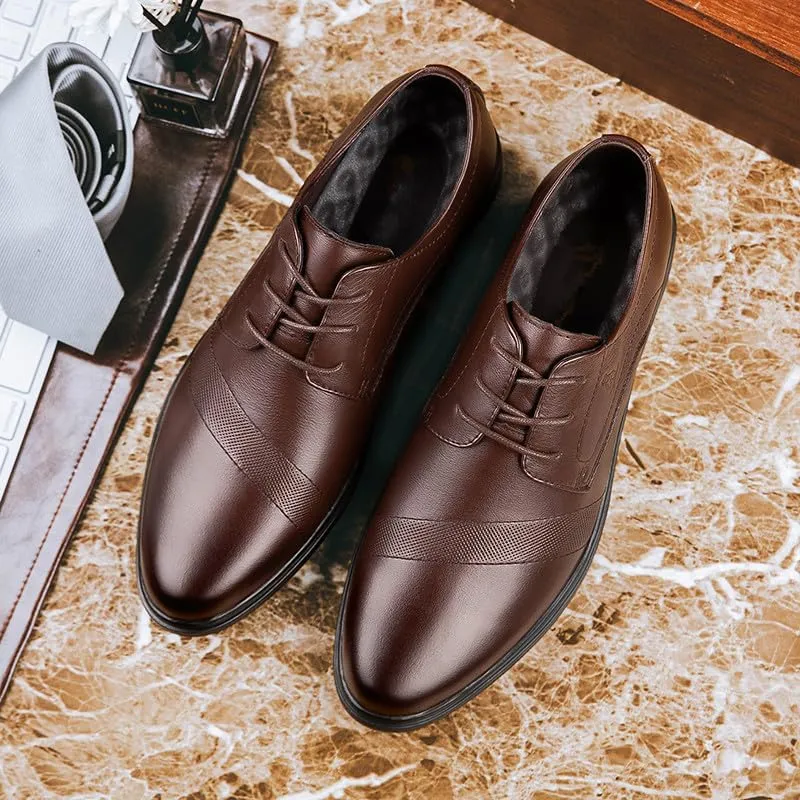 MWX Men's Dress Oxford Shoes Classic Wingtip Toe Formal Lace Up Shoes