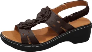 Orthopedic Sandals for Women, Women Platform Sandals Casual Summer Beach Flip Flops Sandals Breathable Wedge Sandals Shoes