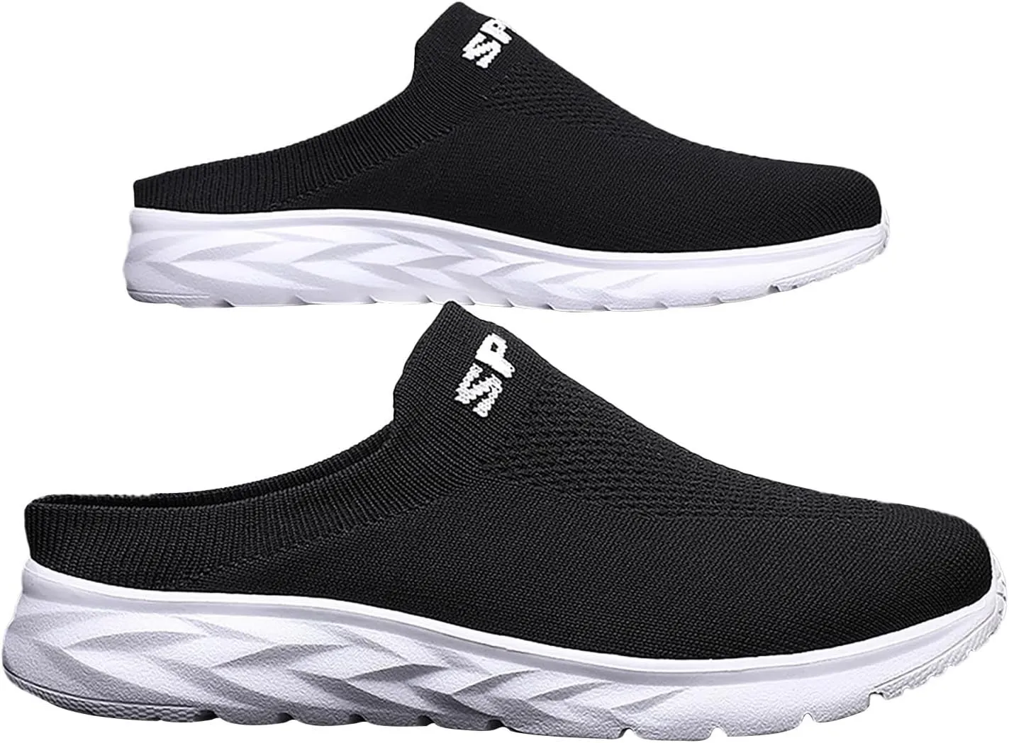 Orthopedic Walking Shoes Slides for Men 2025 Casual Mesh Summer Slip-On Breathable Slippers Solid Color Closed Toe Mens Slingback Mules with Arch-Support