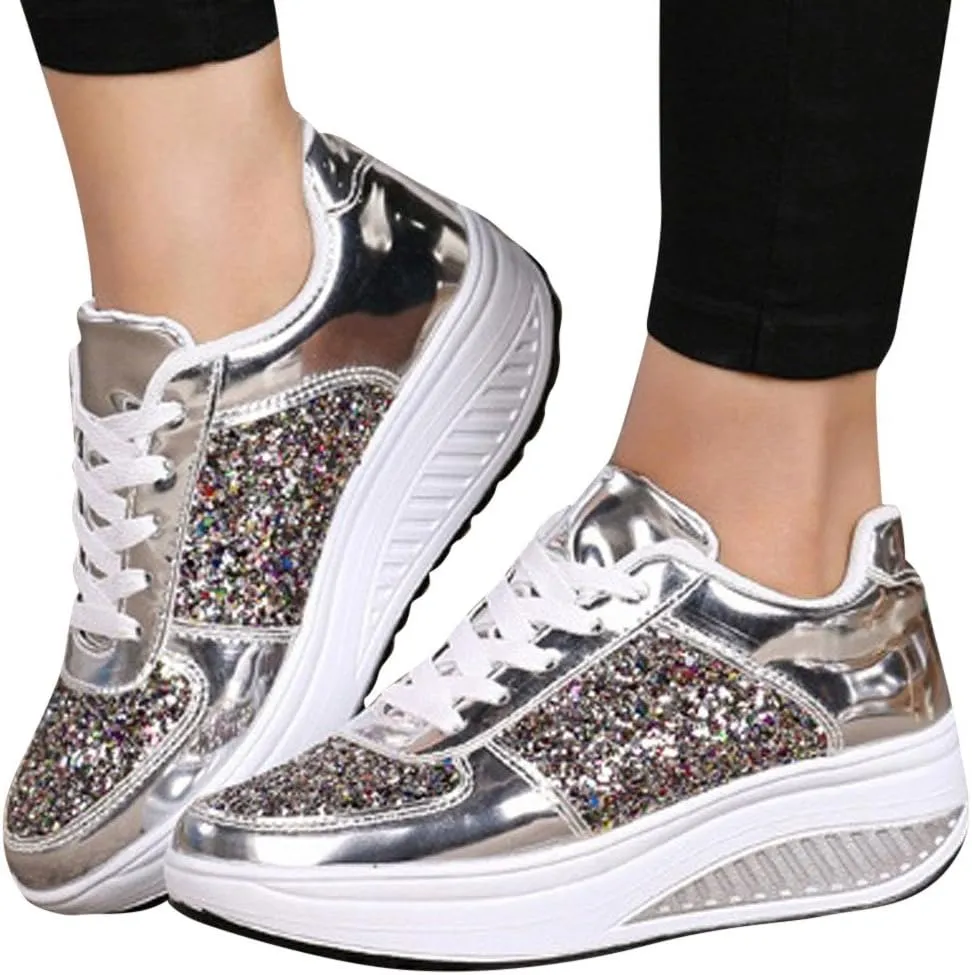 Platform Sneakers Wide Width Dress Shoes for Women Mules for Women Flats Comfort Cute Casual Slip On Lightweight Womens Loafers with Arch Support Black Sneakers for Men