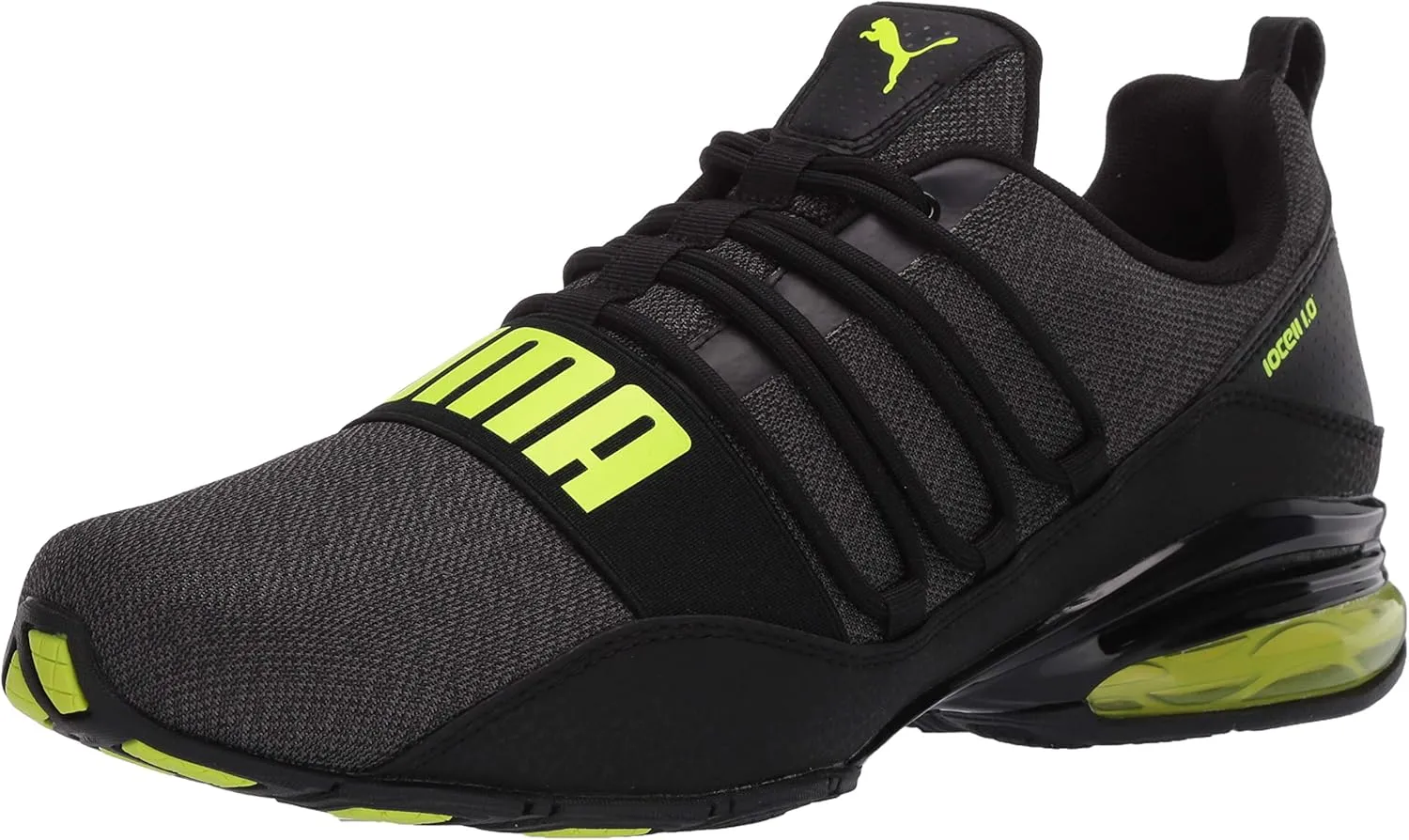 PUMA Men's Cell Regulate Bold Sneaker Puma Black/Yellow Alert 12