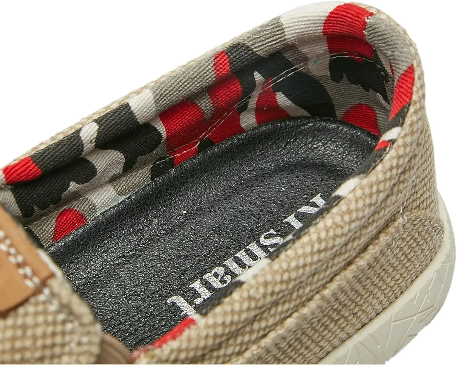 rismart Men's Slip on Loafers Breathable Canvas Casual Sneaker Walking Shoes