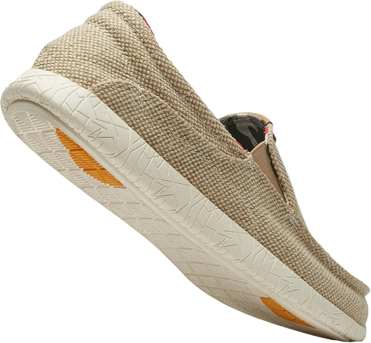 rismart Men's Slip on Loafers Breathable Canvas Casual Sneaker Walking Shoes
