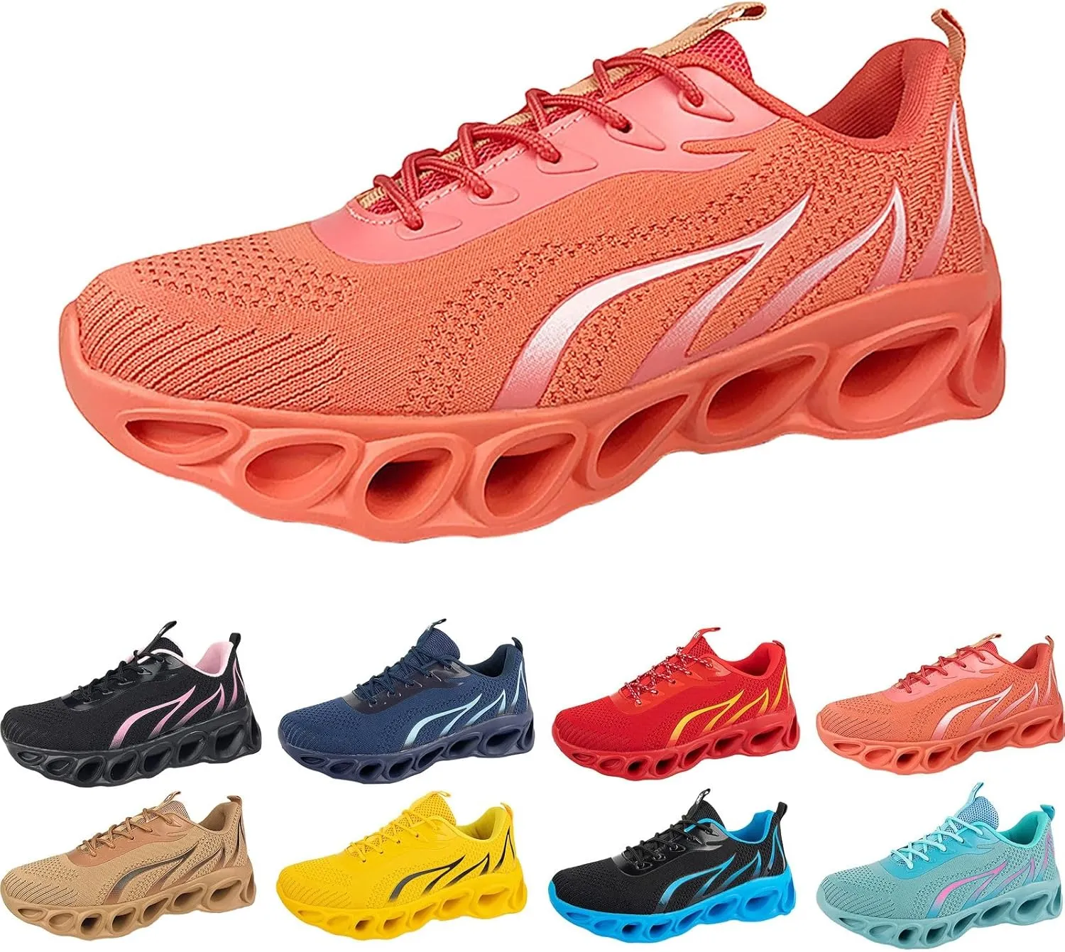 Running Shoes for Women White Sneakers Men Platform Loafers for Women Wide Closed Toe Indoor and Outdoor Women's Christmas Shoes Women's Wide Loafers