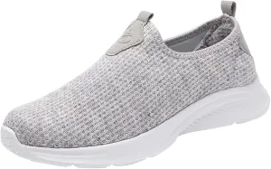Running Shoes Womens Lightweight Sneakers for Women Womens Athletic Shoes Comfortable Dressy Slip on Mens Loafers Casual Slip On White Leather Sneakers for Women
