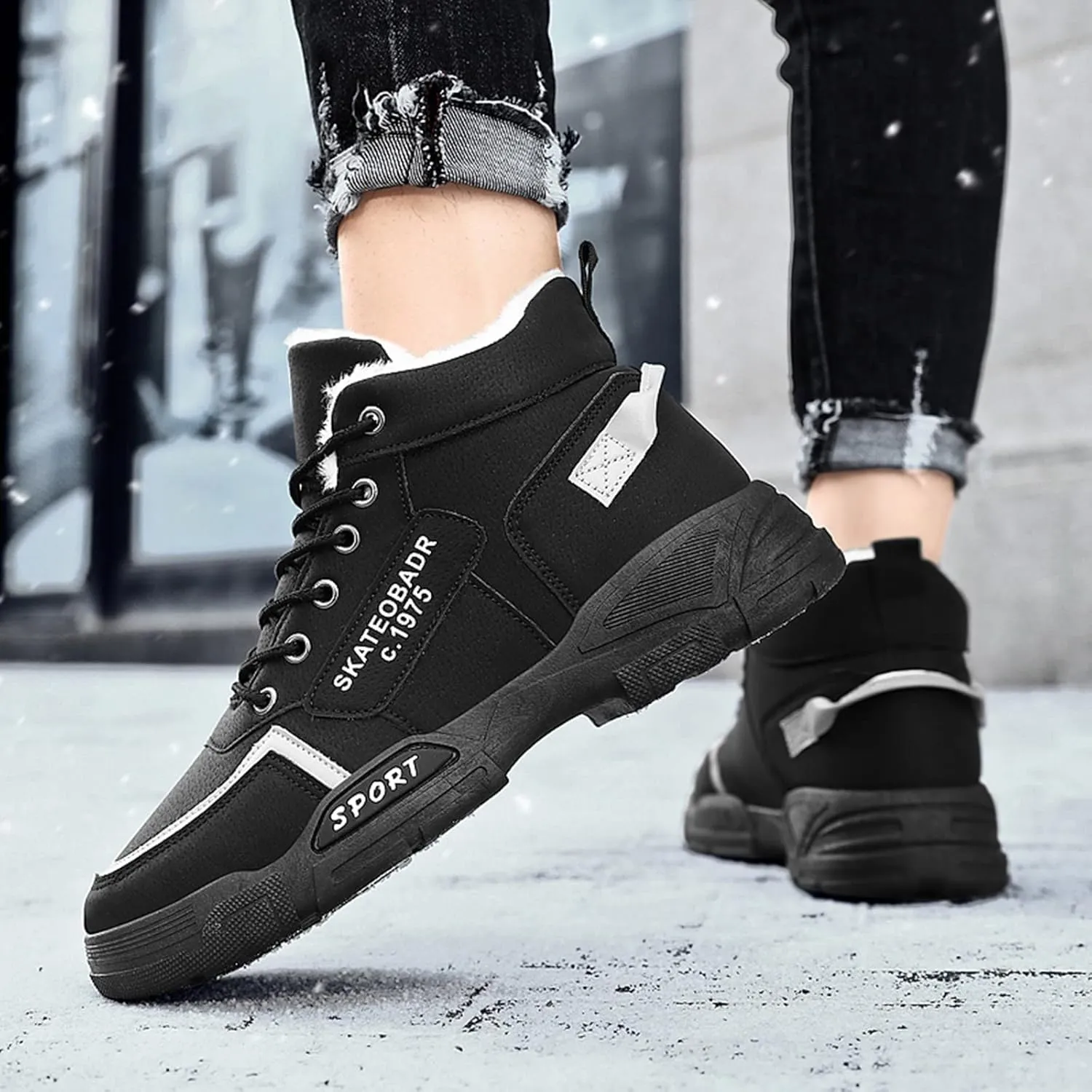 Running Shoes Womens Lightweight Sneakers for Women Womens Athletic Shoes Comfortable Dressy Slip on Mens Loafers Casual Slip On White Leather Sneakers for Women