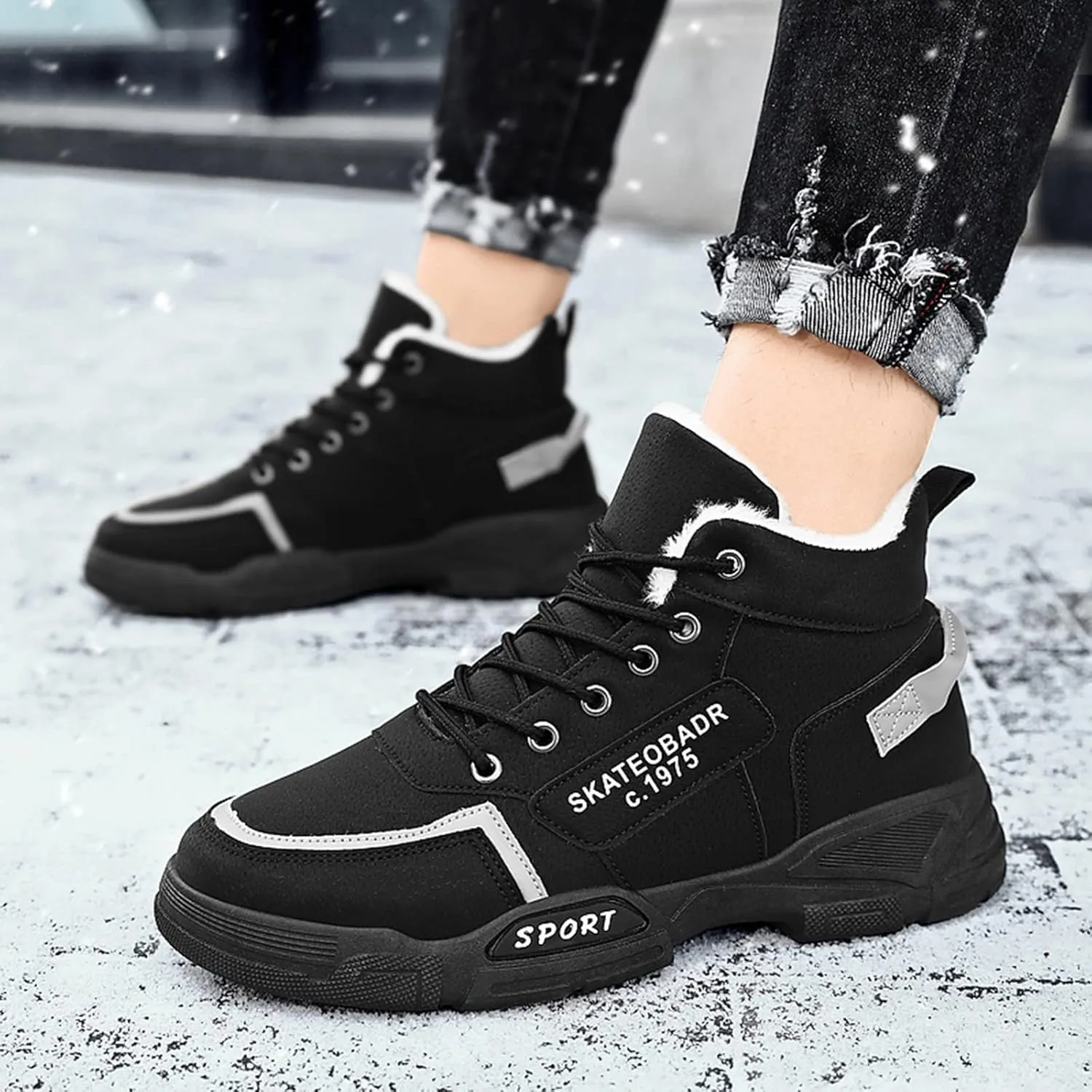 Running Shoes Womens Lightweight Sneakers for Women Womens Athletic Shoes Comfortable Dressy Slip on Mens Loafers Casual Slip On White Leather Sneakers for Women
