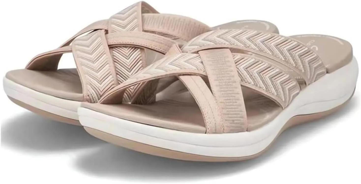 Sandals For Women 2024 Comfortable Orthopedic Slippers Arch Support Slides for Plantar Fasciitis Orthotic Flip Flops
