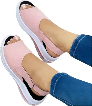 Sandals for Women Dressy Summer, Sandals for Women Causal Summer Peep Toe Platform Sandals Shoes Ladies Flip Flops