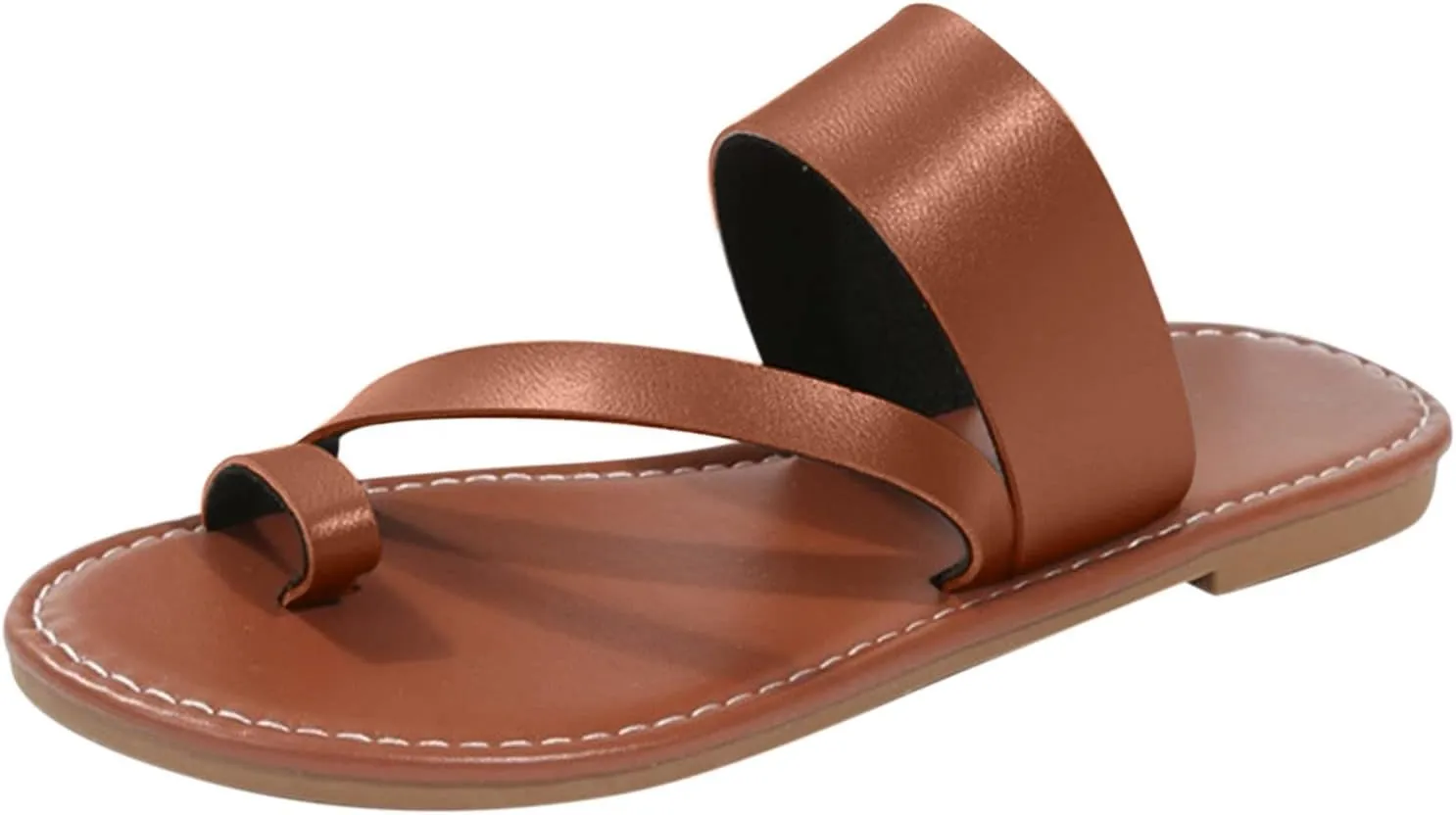 Sandals Women Flat Sandals Women's Flip Flop Sandal Leather Sandals for Women Flat Beach Sandals