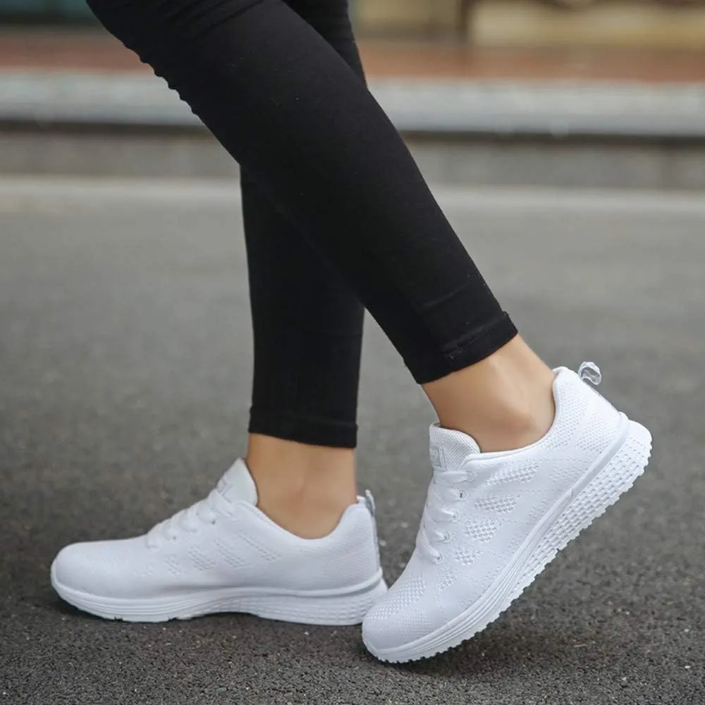 Sneakers for Men White Tennis Shoes Women Mules for Women Flats Round Toe Flats Comfortable Women Loafers Shoes Casual White Platform Sneakers